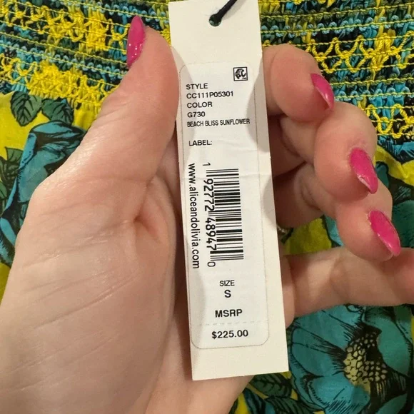 Alice + Olivia Aisha Gatherer Tiered Floral Mini Skirt - Picture 6 of 10